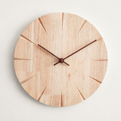 SOREAS Stylish Wooden Carved Clock