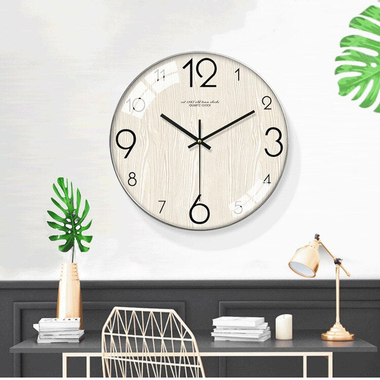 Modern Copper Wall Clock