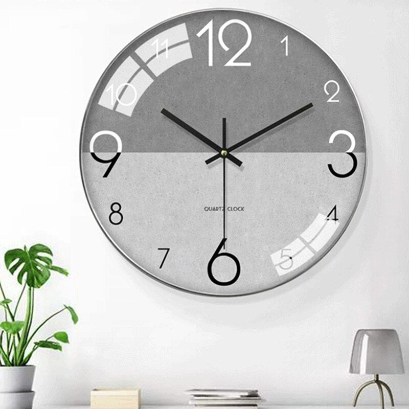 Modern Copper Wall Clock