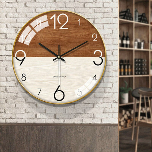 Modern Copper Wall Clock